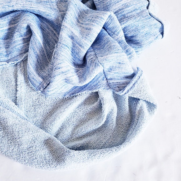 Anthropologie Dolan Oversized Terry Hoodie Tee S - Picture 6 of 7